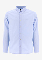 A.P.C. Logo-Embroidered Buttoned Shirt COECK-H12499IAB_2d233f13-413d-4e4f-8306-02c198870b01