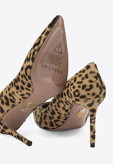 Aquazzura Purist 85 Leopard Print Pumps Beige PURMIDP1LYNNAT_7b751e56-202e-47e7-8831-097409ecf387