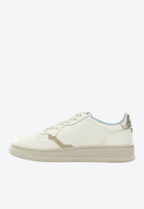 Autry Medalist Grained Leather Low-Top Sneakers White AULWNE15_570c6e23-edfe-4f92-b275-239de4775e3e