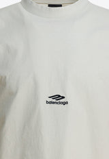 Balenciaga 3B Sports Icon Oversized T-shirt White 850345TTVK59054_a760553a-ea0a-4dfa-8cc9-24618c34a15c