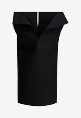 Balenciaga Vareuse Mini Dress Black 872522TUQ031000_9e7351db-d286-42be-80ff-e6cf75fde807
