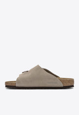 Birkenstock Zurich Suede Slides Taupe 050463TAUPE_4236fd76-f5a0-4a5f-8534-22f5cf6e37fc