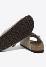 Birkenstock Zurich Suede Slides Taupe 050463TAUPE_4236fd76-f5a0-4a5f-8534-22f5cf6e37fc