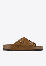 Birkenstock Zurich Suede Slides Brown 1023891MINK_85f41611-3836-439a-92e0-342e0a83d99b