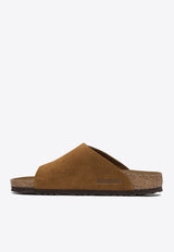 Birkenstock Zurich Suede Slides Brown 1023891MINK_85f41611-3836-439a-92e0-342e0a83d99b