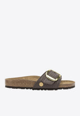 Birkenstock Madrid Big Buckle Raffia Low Sandals Brown 1031419CARAFE_d5daee82-803e-4f40-9964-dd23af3027a7