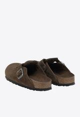 Birkenstock Boston Suede Clogs Brown 1031637DCARAFE TONAL_ee3185d6-820e-4bbe-9721-8837ce4aee25