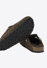 Birkenstock Boston Suede Clogs Brown 1031637DCARAFE TONAL_ee3185d6-820e-4bbe-9721-8837ce4aee25