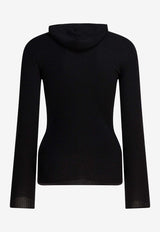 Brunello Cucinelli Half-Zip Wool Sweater with Hood Black M41844609C101_0e63a447-aa15-4d71-94a7-9f9ed8e1160e