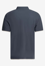 Brunello Cucinelli Faux Layering Polo T-shirt Blue ME8543966CBL48_ef72d9a5-a006-47e0-ab90-6a0a5a6e28d3