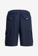 Brunello Cucinelli Elasticated Cargo Shorts Blue MH255U0025C2443_2e761eb6-94fc-4735-816b-52ba8eadda1c