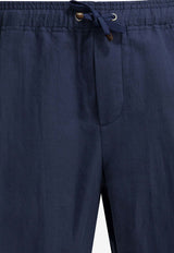 Brunello Cucinelli Elasticated Cargo Shorts Blue MH255U0025C2443_2e761eb6-94fc-4735-816b-52ba8eadda1c