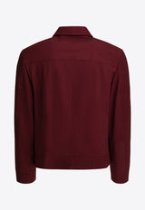 Brunello Cucinelli Double-Breasted Leather Coat Red MPBOX2069CLS86_5a076827-ff98-415f-8cb7-65091a9f406a
