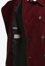 Brunello Cucinelli Double-Breasted Leather Coat Red MPBOX2069CLS86_5a076827-ff98-415f-8cb7-65091a9f406a