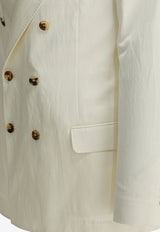 Brunello Cucinelli Double-Breasted V-neck Blazer White MR4787BPDC1010_fa79837b-4ae0-4935-b939-33f61205d8f1