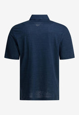 Brunello Cucinelli Basic Polo T-shirt Blue MR8273915C005_3d53fbe2-1d72-4c68-977d-db460b14e90a