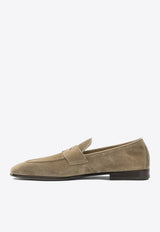 Brunello Cucinelli Suede Penny Loafers Beige MZUCAHG730C2767_26c3feec-2f13-40be-9509-79bced210f13