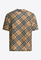 Burberry Vintage Check Oversized Silk Shirt Beige 8091202_11fd9b7e-e4df-4ad2-b782-97c567dd4c50