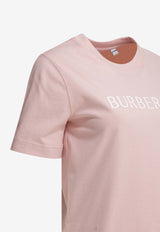 Burberry Logo Print T-shirt Pink 8118976_29bae25d-c957-4852-ac13-4dddc7f4e091