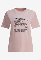 Burberry Embroidered EKD T-shirt Pink 8121037_429993cd-fcd6-47de-aaac-5907ceafcc95