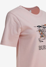 Burberry Embroidered EKD T-shirt Pink 8121037_429993cd-fcd6-47de-aaac-5907ceafcc95