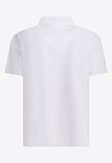 Canada Goose Buckley Logo Patch Polo T-shirt White BECKLEY POLO1600M9025_f1603165-856e-41ea-ab5c-9c9cc275e04d