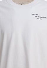 Carhartt Wip Punched Printed T-shirt Cream I036006D6.XX_c8e3aacb-4dff-4412-9ffd-62c2640049e6