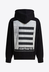 Carhartt Wip Archive Lines Zip-Up Hooded Sweatshirt Black I03601389.XX_0c3905ea-f6e6-4325-9f70-2002eb448f96