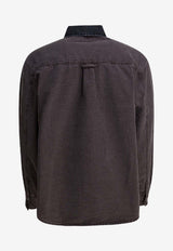 Carhartt Wip Mitch Logo Patch Overshirt Brown I0362623AN.0J_a173c1d8-b015-4280-a38d-7f63246076af