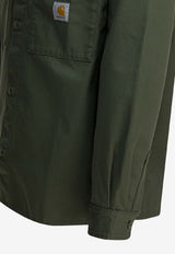 Carhartt Wip Kelly Logo Patch Overshirt Green I03627111.02_4d28a8ce-c1bd-4ef3-a101-605d0fea5d45