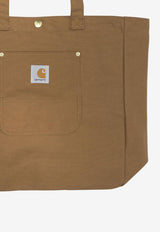 Bay Tote Bag with Logo-Patch