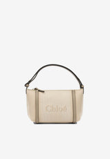 Chloé Small Carry Shoulder Bag Beige CH25UP566O6526Y_8e2ef997-fd1e-49e6-9fd4-8e21f380e5da