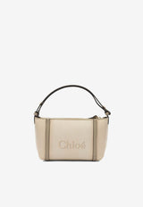Chloé Small Carry Shoulder Bag Beige CH25UP566O6526Y_8e2ef997-fd1e-49e6-9fd4-8e21f380e5da
