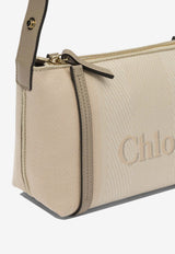 Chloé Small Carry Shoulder Bag Beige CH25UP566O6526Y_8e2ef997-fd1e-49e6-9fd4-8e21f380e5da