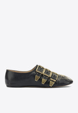 Chloé Susanna Studded Leather Ballet Flats Black CH26S16YUR001_588437c2-2128-4445-8cfd-9d8642d4786e
