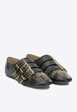 Chloé Susanna Studded Leather Ballet Flats Black CH26S16YUR001_588437c2-2128-4445-8cfd-9d8642d4786e