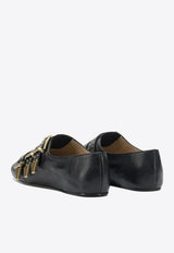 Chloé Susanna Studded Leather Ballet Flats Black CH26S16YUR001_588437c2-2128-4445-8cfd-9d8642d4786e
