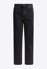 Chloé Straight-Leg Washed Jeans Black CH26SDP43157004_e0c707a8-a9f6-4fce-a590-1d64f9ad3297