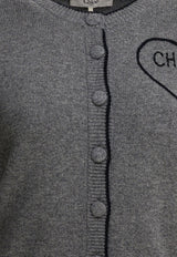Chloé Heart Logo Wool Cardigan Gray CH26SMC08710012_66073fad-caf9-4cfb-b785-4ccab1b15b18
