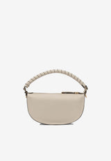 Chloé Mini Marcie Soft Leather Shoulder Bag Ivory CH26SP927R3527J_3d699399-0671-43f1-a093-5500e7e91554
