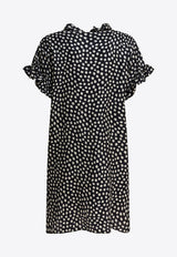 Chloé Polka Dots Mini Dress Black CH26SRO50300915_35198246-a540-465e-bcb4-092961fdc9bf