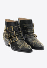 Chloé Susanna Studded Ankle Boots Black CHC16A134750ZY_08d77133-502b-42c9-9301-4ee19f1aaef4