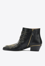 Chloé Susanna Studded Ankle Boots Black CHC16A134750ZY_08d77133-502b-42c9-9301-4ee19f1aaef4