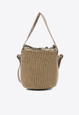 Chloé Small Woody Shoulder Bag Beige