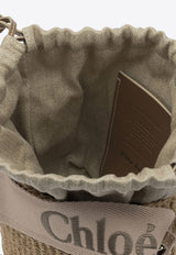 Chloé Small Woody Shoulder Bag Beige