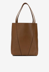 Chloé Small Spin Shoulder Bag Brown CHC25SS811N8426M_e5419c53-e72b-4de8-b849-6f4c935572cd