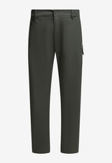C.P. Company Metropolis Cargo Pants with Logo-Patch Gray 20CLPA037A110407A921_1eb1486e-0f4c-4982-a416-27440fbaa270
