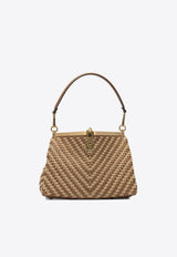 Etro Small Vela Woven Raffia Shoulder Bag Brown WP1B0002AE301M0448_15975494-924c-4942-9040-1ab40c5353be