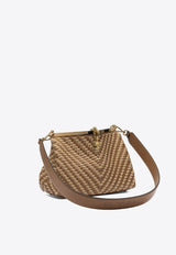 Etro Small Vela Woven Raffia Shoulder Bag Brown WP1B0002AE301M0448_15975494-924c-4942-9040-1ab40c5353be