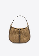 Etro Medium Pony Shoulder Bag Beige